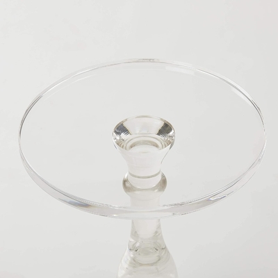 13.5'' Diameter Custom Acrylic Furniture Acrylic Coffee Table For Living Room Bedroom