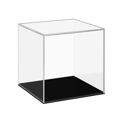 Doorzichtige Acryl Display Case Geassembleerde Kubus Display Box Stand Stofbestendig Beschermingsvitrine voor Action Figures Speelgoed