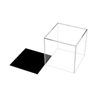 Doorzichtige Acryl Display Case Geassembleerde Kubus Display Box Stand Stofbestendig Beschermingsvitrine voor Action Figures Speelgoed
