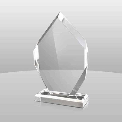 Highly Durable PMMA Award Cast Plexiglass Plaques 11x13.5cm Custom Engraving