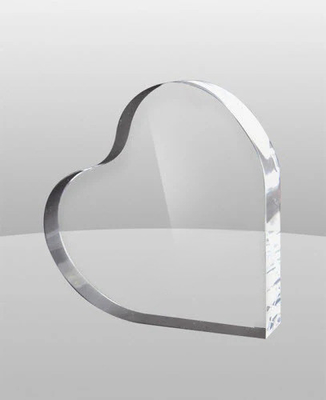 Highly Durable PMMA Award Cast Plexiglass Plaques 11x13.5cm Custom Engraving
