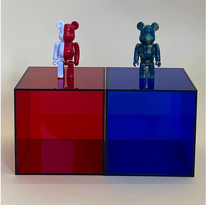 Groothandel Plexiglas Acryl doos Acryl organisator containers voor commerciële promotie