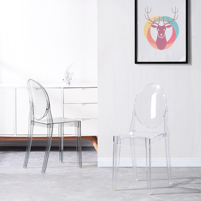 Modern Custom Acrylic Furniture Lucite Dining Chairs For Dinning Room Wedding Event