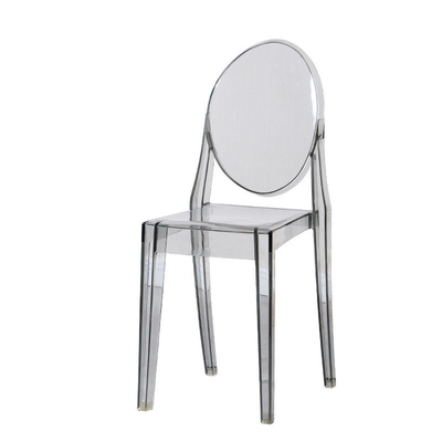 Modern Custom Acrylic Furniture Lucite Dining Chairs For Dinning Room Wedding Event