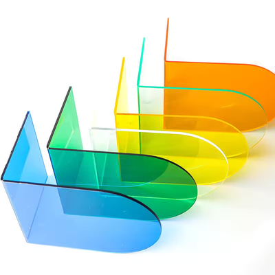 Custom Size Acrylic Bookends Plexiglas Shelves Heavy Duty Desktop Book Organizer