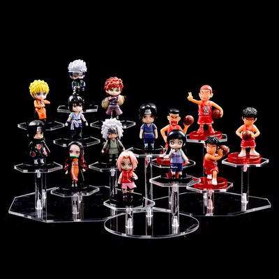 Assembled Acrylic Display Stand For Action Figures Dolls Jewelry Perfume Organizer