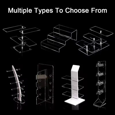 Groothandel Acrylische zonnebrillen Display Stand Brillen Display Rack 3-laag POS Display Rack