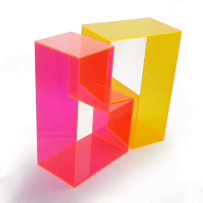Home Decor Acrylische muur gehangen plank voor verzameling Plexiglas venster display stand