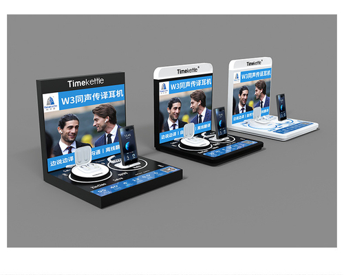 OEM Cast Acrylic Display Rack , Acrylic Counter Display Stand With Graphics