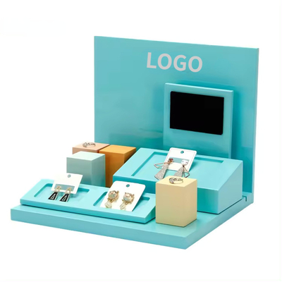Acryl sieraden display set halsketting oorbel ring hanger armband display stand holder