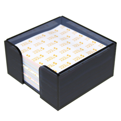 Tùy chỉnh màu văn phòng sử dụng Note Pad Acrylic Box Plexiglass Pad Holder cho nhà hàng
