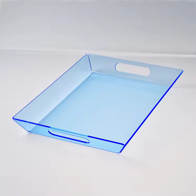 Thẻ phục vụ Acrylic màu xanh tùy chỉnh Thẻ hoa quả màu sáng Phong cách hiện đại Đẹp hình chữ nhật