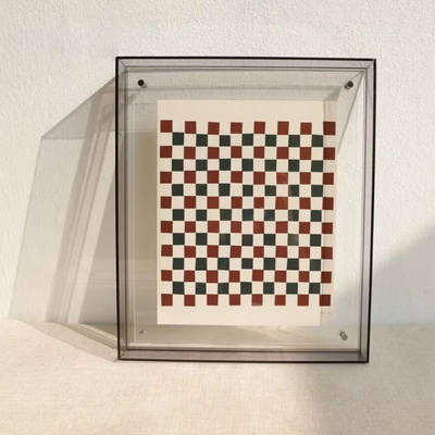 8'' X 10'' Plexiglas Acrylic Block Picture Frames Custom Logo BSCI Certified
