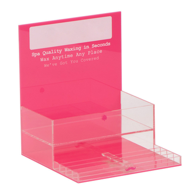 Hạt môi sơn móng POS Acrylic Display Shelf, Plexiglass Cosmetic Display Stand