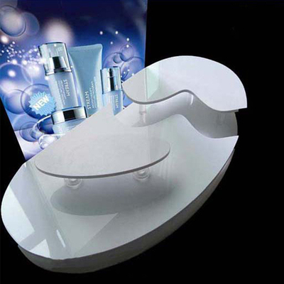 Custom Acrylic Cosmetic Display Stands for Skincare Products in Malls and Supermarkets