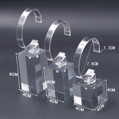 Transperant Acrylic Watch Display Stand For Jewelry Photography And Exhibition