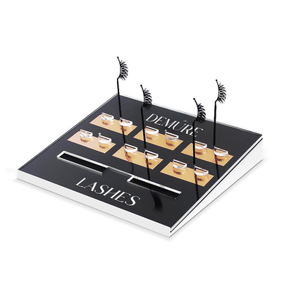 Elegant Acrylic Cosmetic Display Stand Plexiglas Display Set for Makeup  or Skincare Chain Shops