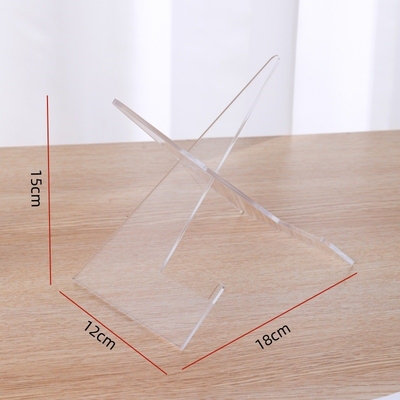 Transparent Acrylic Display Stand for Bowls, Plates, Books, Envelopes  Photo Albums  CDs  and Tablets