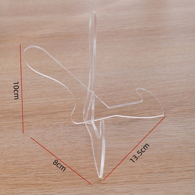 Transparent Acrylic Display Stand for Bowls, Plates, Books, Envelopes  Photo Albums  CDs  and Tablets