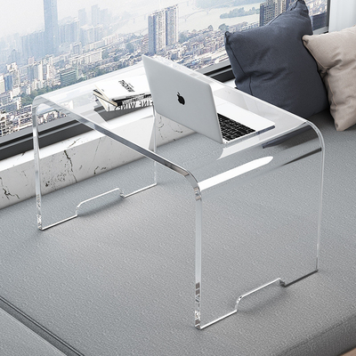 Doorzichtige acryl multifunctionele tafel voor balkonen woonkamers slaapkamers en bedden