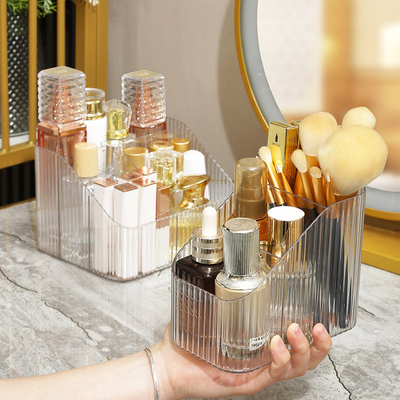 Acrylische transparante cosmetica opslagdoos make-up organisator acrylische cosmetica houder voor badkamer
