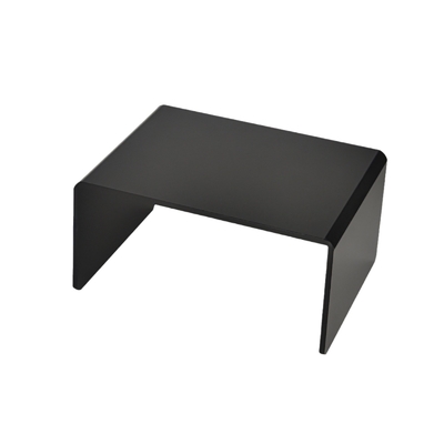 Wholesale U-Shaped Acrylic Display Stand , Black Acrylic Display Rack For Home Use House Decor