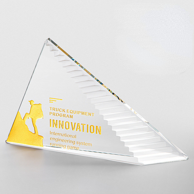 Acryl Creative Award Plaque 13,5 x 22,5 x 4 cm Grootte voor uitstekende werknemers Aanpasbaar logo