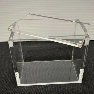 Gepersonaliseerde acrylmagnetische doos Spelkaarten verzameling opslagdoos Acryl displaycase voor Pokémon kaarten